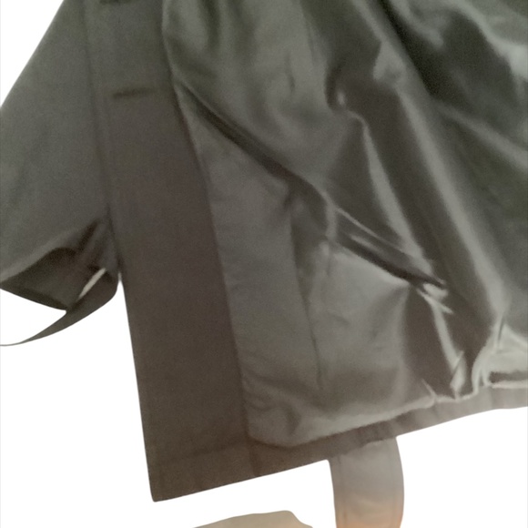 Trench Coat - Reitmans - Black Size 17 - Picture 8 of 9